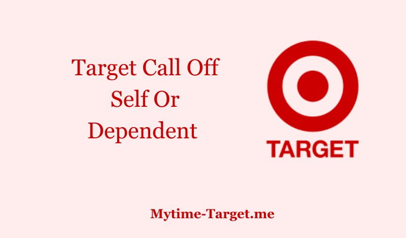 Target Call Off Self Or Dependent